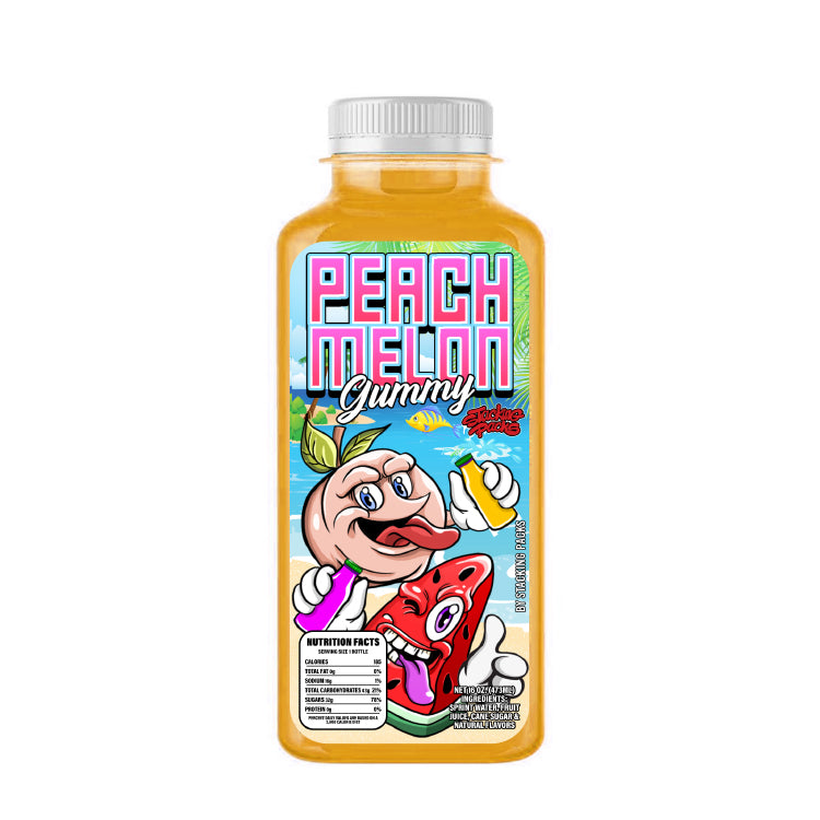 Peach Melon Gummy 16oz Juice