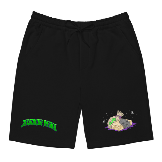 To the Moon Men's fleece shorts